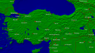 Türkei Städte + Grenzen 1920x1080